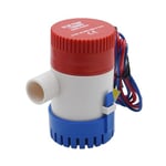 KAOLALI Pompe de Cale 12V 1100GPH, Pompe de Cale à Faible Bruit électrique Pompe à Eau Submersible pour Bateaux Marins Yacht