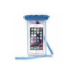 Coque Smartphone Pure Waterproof XL Bleu WP6slimXLBLUE Coque de téléphone porta