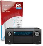 atFoliX 2x Film Protection d'écran pour Denon AVC-A110 Protecteur d'écran clair