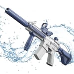 Elektrisk vattenpistol för vuxna Automatiska sprutvattenpistoler Soaker Squirt Summer Squirt Shooter Pistolleksak Simbassäng Strandvattenleksaker blue