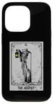 iPhone 13 Pro Vintage The Hermit Tarot Card Gothic Retro Mystic Occult Men Case