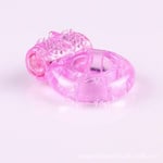 Pink Silicone Vibrating Cock Ring