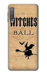 Vintage Halloween The Witches Ball Case Cover For Samsung Galaxy A7 (2018)