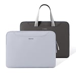 tomtoc 15-16 Inch Slim Laptop Carrying Bag for 16-inch MacBook Pro M4/M3/M2/M1, 15-inch MacBook Air M3/M2, 15-inch Surface Laptop 7th Edition, Copilot+PC, Water-Resistant MacBook Laptop Case