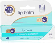 High SPF50+ SunSense Lip Balm, Face Sunscreen for Maximum UV Protection, 15g