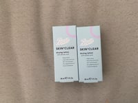 2 x Skin Clear Drying Lotion with Salicylic Acid 30ml BNIB FREEPOST