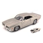 [FR] Maisto DODGE CHARGER R/T 1969 SILVER 1:25 - MI31256S