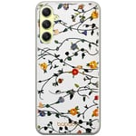 Babaco ERT GROUP mobile phone case for Samsung A34 5G original and officially Licensed pattern Flowers 008 optimally adapted to the shape of the mobile phone, case made of TPU