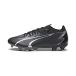 PUMA Mixte Ultra Match FG/AG Chaussure de Football, Black Asphalt, 47 EU