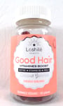 LASHILE GOOD HAIR CHEVEUX SUBLIMES SANS SUCRES  60 GUMMIES - 12/2024