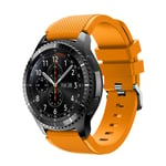 Samsung Gear S3 trendig silikon klockarmband - Orange