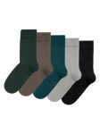 Björn Borg Essential Socks 5-pack Multi, 41-45