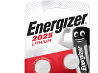 Energizer Batteri 3V - Cr2025 Lithium - Pakke A 2Stk