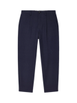 PS Paul Smith Tailored Fit Cotton Blend Suit Trousers, Navy