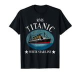 RMS TITANIC White Star Line Cruise Ship 1912 Boys Girls Kids T-Shirt