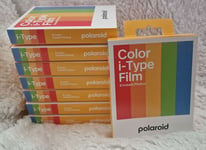 64 x POLAROID I-Type Color Photo Films (8 x Bundle) 23/24 Manufacture Date | NEW