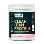 Vegan Protein Powders by Nuzest - Clean Lean Protein - Wild Strawberry - Plant Based Pea Protein Shake - Low Calorie & Low Carb - Gluten Free - Dairy Free - 500g (20 Servings)