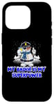 iPhone 16 Pro My Badge is My Superpower Sarcastic Police Officer Sarcasm Case