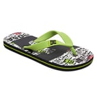 DC Shoes Spray Graffik-Sandalen für Jungen, Tongs, Bki, 21.5 EU