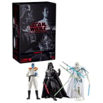 Star Wars The Black Series Dark Vador, Grand Amiral Thrawn, Général Grievous, Pack de 3 Figurines de Collection de 15 cm