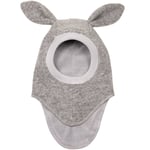 HUTTEliHUT BUNNY elefanthut wool bunny ears – light grey - 2-4år