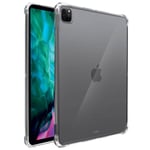 Cover for Apple iPad Pro 12.9 2020 Silicone Flexible Corners Bumper Clear