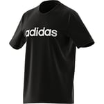 adidas M Lin SJ T T-Shirt, Black, LT Men's