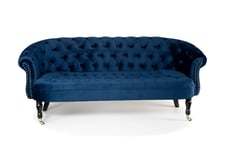 Chesterfield Ludovic Sofa 3-seters - Blå 3 seter