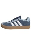 adidas VL Court 3.0 Shoes Kids Chaussures de Sport, Preloved Ink/Cloud White/Wonder Blue, 33.5 EU