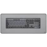 Logitech MX Mechanical Clavier sans Fil Rétroéclairé Performant, Boutons Tactiles Silencieux, Rétroéclairage, Bluetooth, USB-C, macOS, Windows, Linux, iOS, Android, Métal, Français AZERTY - Gris