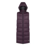 Regatta Womens/Ladies Ganella Long Length Gilet (Deep Plum) - Purple material_polyester - Size 10 UK