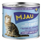 Mjau kattmat oxköttsmak 635g