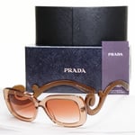 Prada Sunglasses Swirl Baroque 2012 Square Brown PR27OS SPR 27O KAL-1Z1 051223