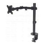 Manhattan TV & Monitor Mount Desk Full Motion 1 screen Screen Sizes: 10-27inc...