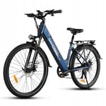 Samebike RS-A01 Pro 15AH 36V 500W 32KM/H elcykelhjul 27,5" el stadscykel Blå