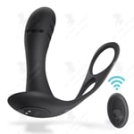 LCC® Male Massage Vibrator Trådlös Fjärrkontroll Anal Plug Delay Stimulering Trådlös Fjärrkontroll Vuxenleksak