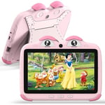 Ascrecem Tablette pour Enfant 7 Pouces Tablette Enfants avec WiFi 2Go RAM 32Go ROM Tablette Educative Android Tablette Tactile Enfants avec Double Caméra Contrôle Parental Youtube Netflix Fille Garçon