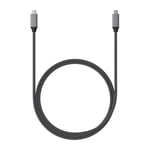 Satechi USB4 PD 100W USB-C till USB-C Kabel 80cm - Sort