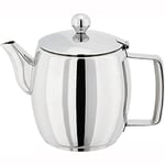 Judge Hob Top Teapot Stainless Steel, Induction Ready Stovetop Tea Kettle, Stay Cool Handle, Non-Drip Spout Large 1L