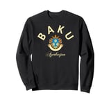 Baku Azerbaijan family vacation Baku trip Azerbaijan Capital Sweatshirt