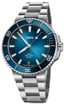 Oris 01 400 7790 4135-07 8 23 02PEB Aquis Blå/Stål Ø43.5 mm