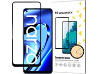 Wozinsky Wozinsky Superstark Full Glue Fullskärm Härdat Glas Med Case Friendly Realme Narzo 50A Ram Svart