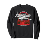 Messerschmitt Bf 109 WW2 Fighter Aircraft Sweatshirt