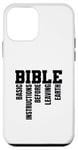 Coque pour iPhone 12 mini INSTRUCTIONS DE BASE AVANT DE QUITTER LA TERRE - B.I.B.L.E