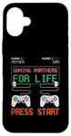 iPhone 16 Plus Mother And Son Gaming Partners for Life Video Game Gamer Case