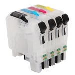 (LC123)Ink Cartridge Permanent Chip Output Printer Refill Box No High