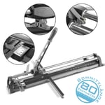 STAHLWERK Professional Tile Cutter 800 mm 14 mm Hand Tile Cutter Tile Cutting