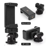 Adjustable Clamp Phone Tripod Holder for Canon Nikon Sony DSLR Camera