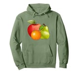 Sweet Juicy Apple Orange Pear Classic Pullover Hoodie