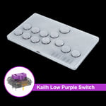 Flatbox Arcade Fight Stick Mini Hitbox Painikkeet Tyyli SWAP Kailh Switch Arcade Stick -ohjain Pico GP2040-CE PC/PS3/PS4